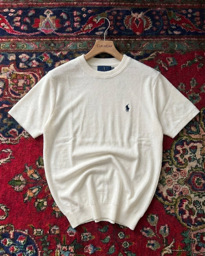 Polo Ralphlauren Beyaz Triko Döküm