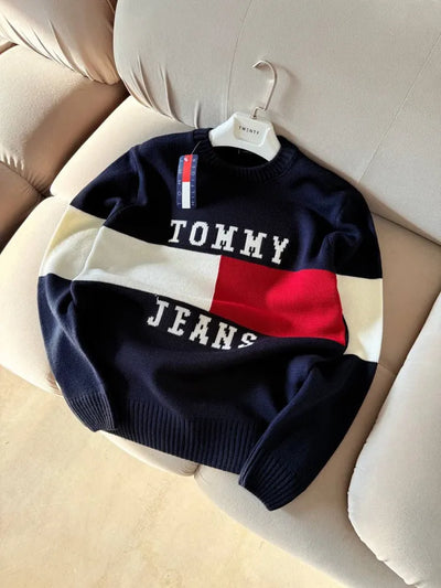 Tommy Jeans Triko Lacivert