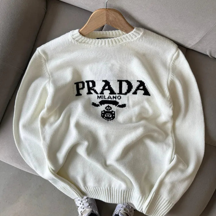 Prada Triko Beyaz