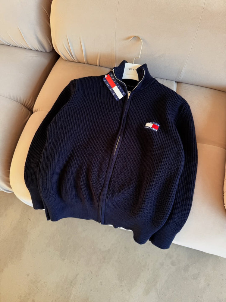 Tommy Hilfiger - Hırka Triko Lacivert