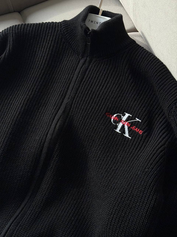 Calvin Klein Triko Hırka Siyah