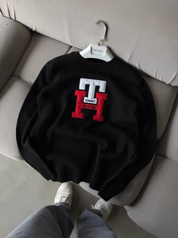 Tommy Hilfiger Triko Siyah